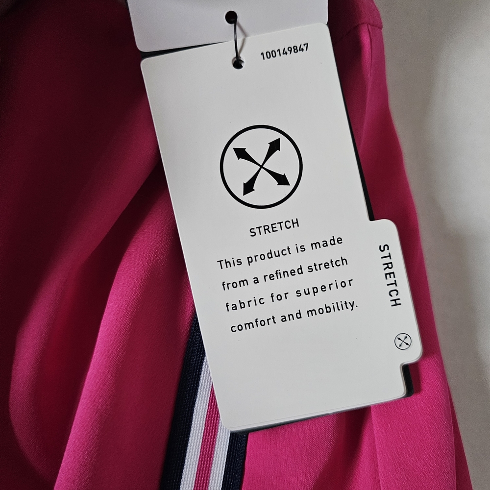 Ralph Lauren X Pink Skort Size M Back Pleats Activewear Stretch Athletic NWT - Picture 12 of 15